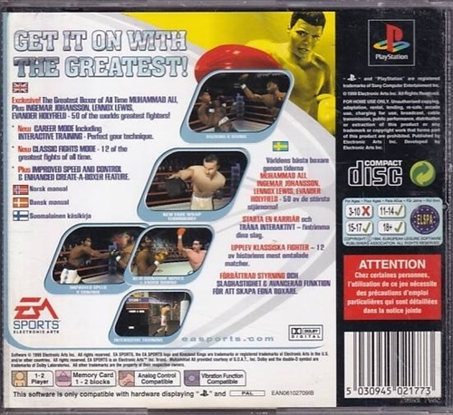 Knockout Kings 2000 - PS1 (B Grade) (Genbrug)